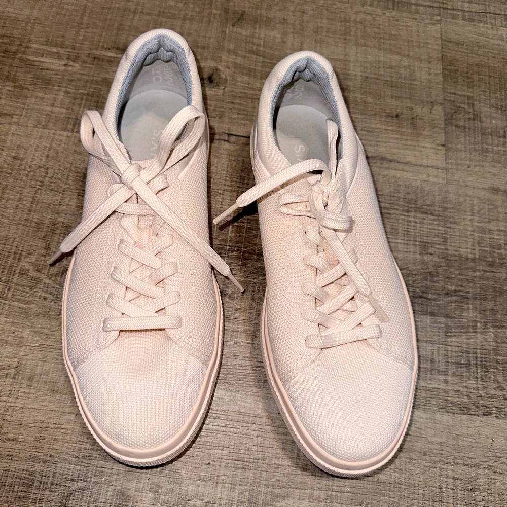 ROTHY’S The Laceup Women’s Shoes NEW IN THE BOX 9W M7.5 Preowned Color  Beige - Picture 4 of 4